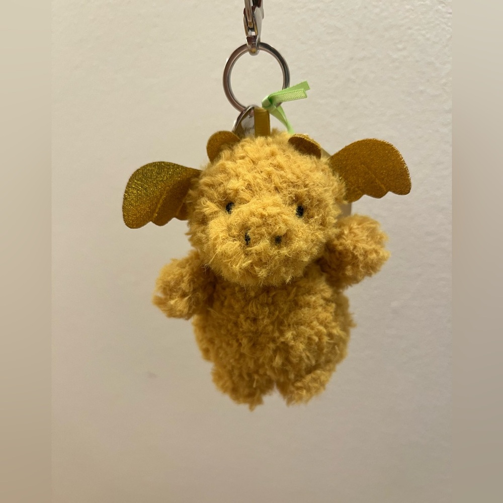 Jellycat Authentic Little Dragon Bag Charm –New with Tag